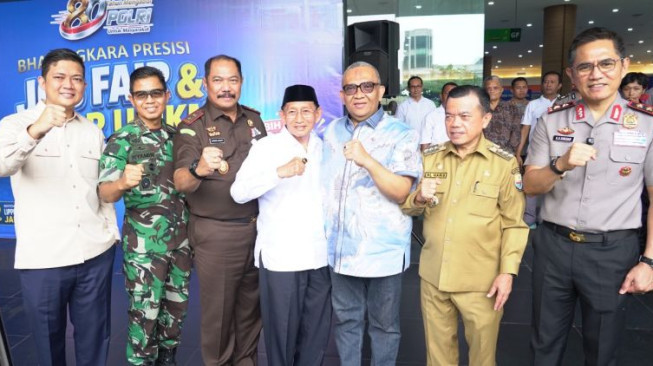 Puji Langkah Polda Jambi, Danrem Garuda Putih Nilai Bazar UMKM Perkuat Ekonomi Daerah
